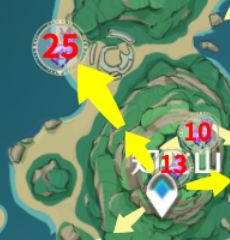 原神2.2版本30神瞳全收集