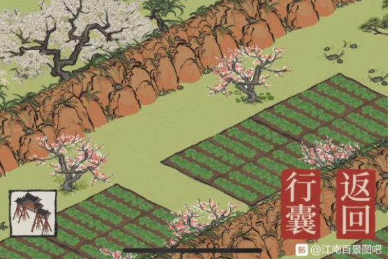 江南百景图水稻所在地图介绍