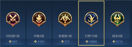 王者荣耀分路段位发送教学