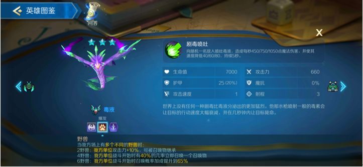 战歌竞技场野兽种族图鉴