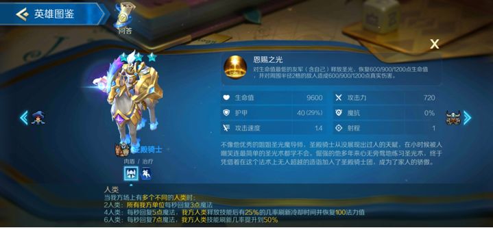 战歌竞技场人类种族图鉴大全