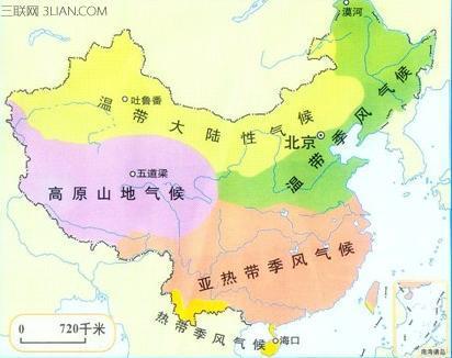 北方地区的气候以什么为主