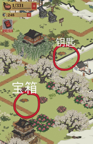 江南百景图丽娘府宅宝箱位置介绍