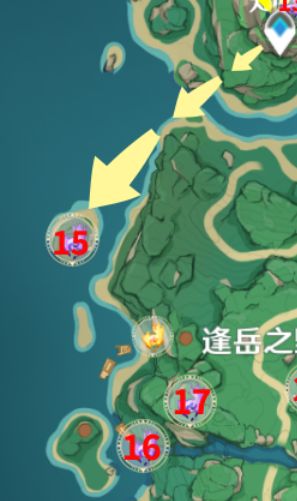 原神2.2版本30神瞳全收集