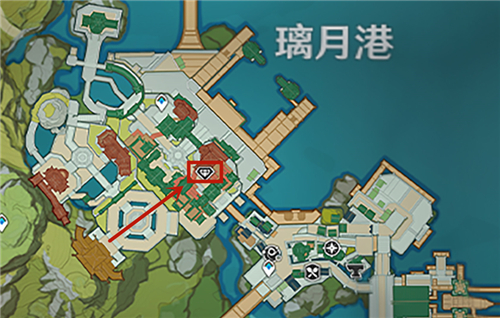 原神纪念品商店位置介绍