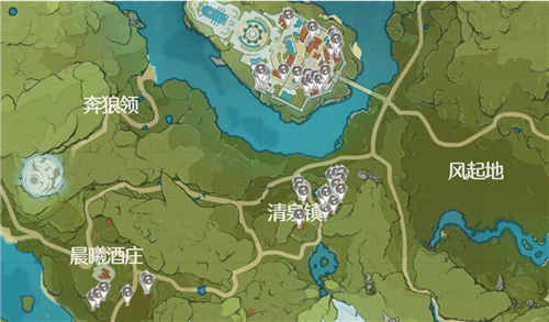 原神慕风蘑菇位置大全介绍