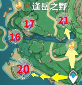 原神2.2版本30神瞳全收集