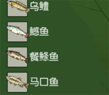 小森生活鱼类位置攻略