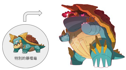 宝可梦剑盾暴噬龟图鉴