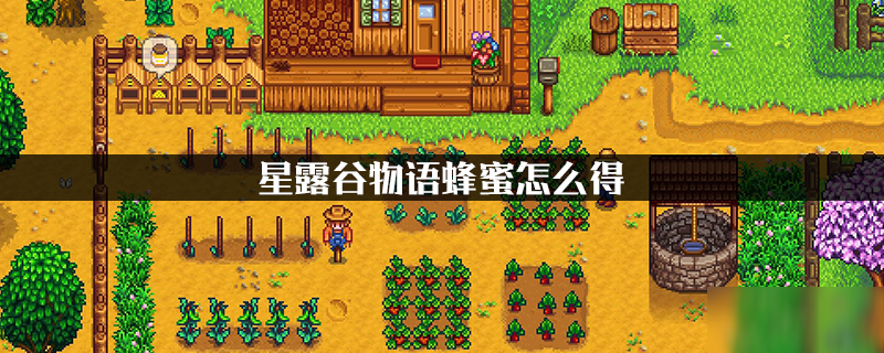 星露谷物语蜂蜜怎么得
