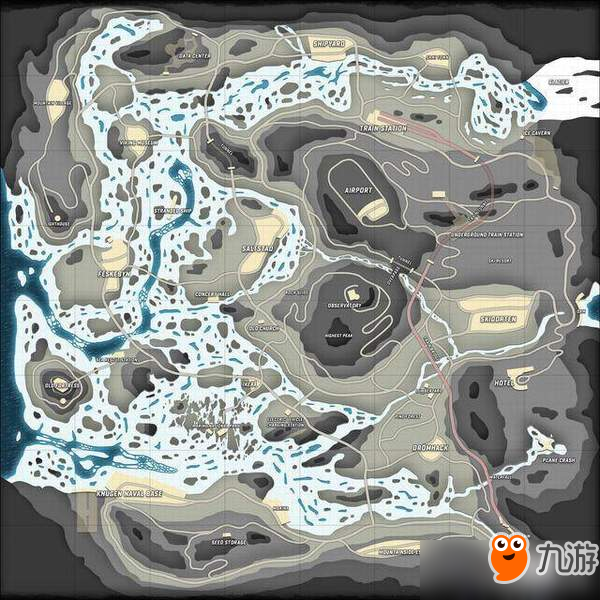 《绝地求生》雪地地图曝光？国外网友挖出早期概念图