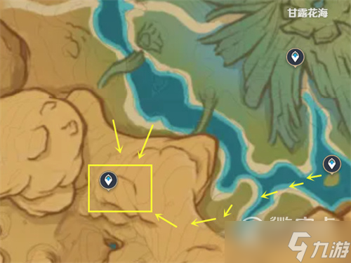 原神甘露池在哪里