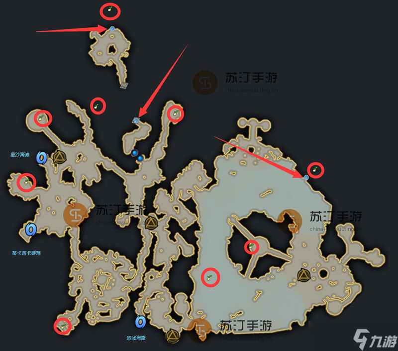 命运方舟妮亚村摩可可位置在哪