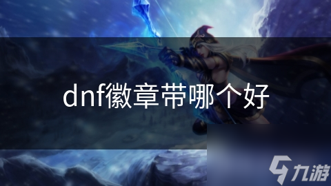 dnf徽章带哪个好
