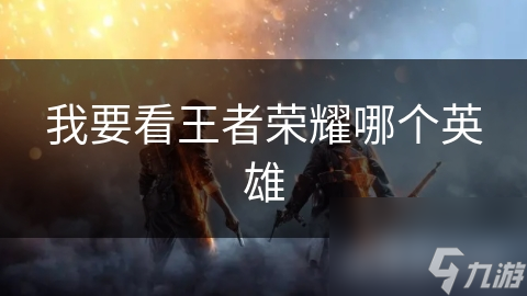 我要看王者荣耀哪个英雄