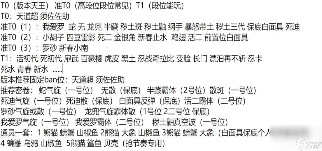 火影忍者手游什么忍者厉害 6月最新忍者排行
