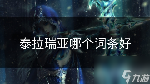 泰拉瑞亚哪个词条好