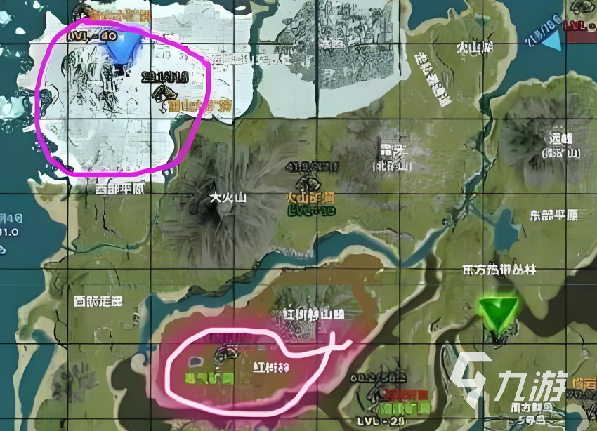 方舟终极移动版大地懒位置介绍 方舟生存进化手游大地懒在哪里
