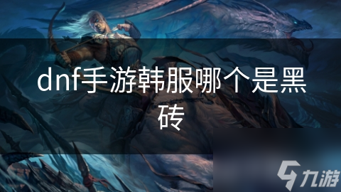 dnf手游韩服哪个是黑砖