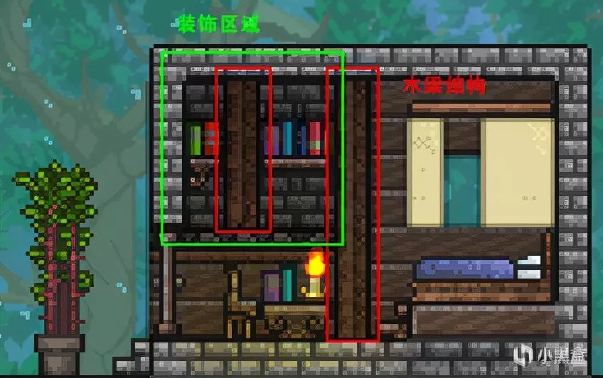泰拉瑞亚实用性建筑,mc建筑教程超实用的生存小屋