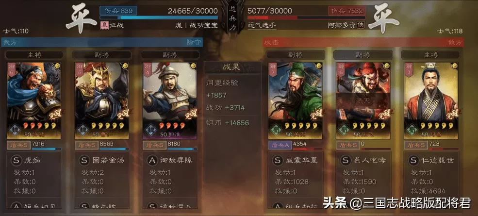 三国志战略版许褚战法,三国志许褚低配战法搭配