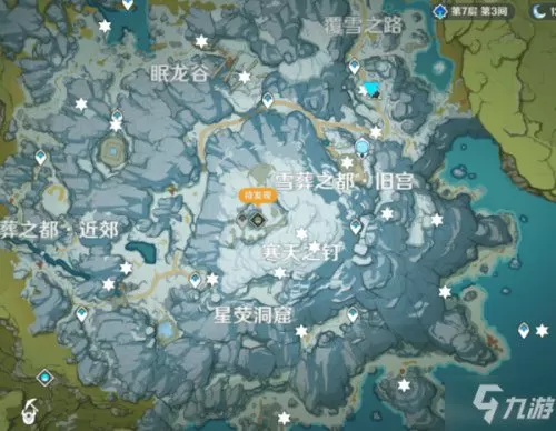 雪山绯红玉髓分布图详细,雪山绯红玉髓收集攻略