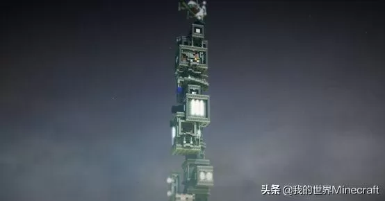 迷你世界的古风塔楼,迷你适合登高的高塔建筑