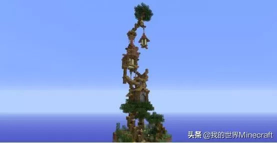 迷你世界的古风塔楼,迷你适合登高的高塔建筑