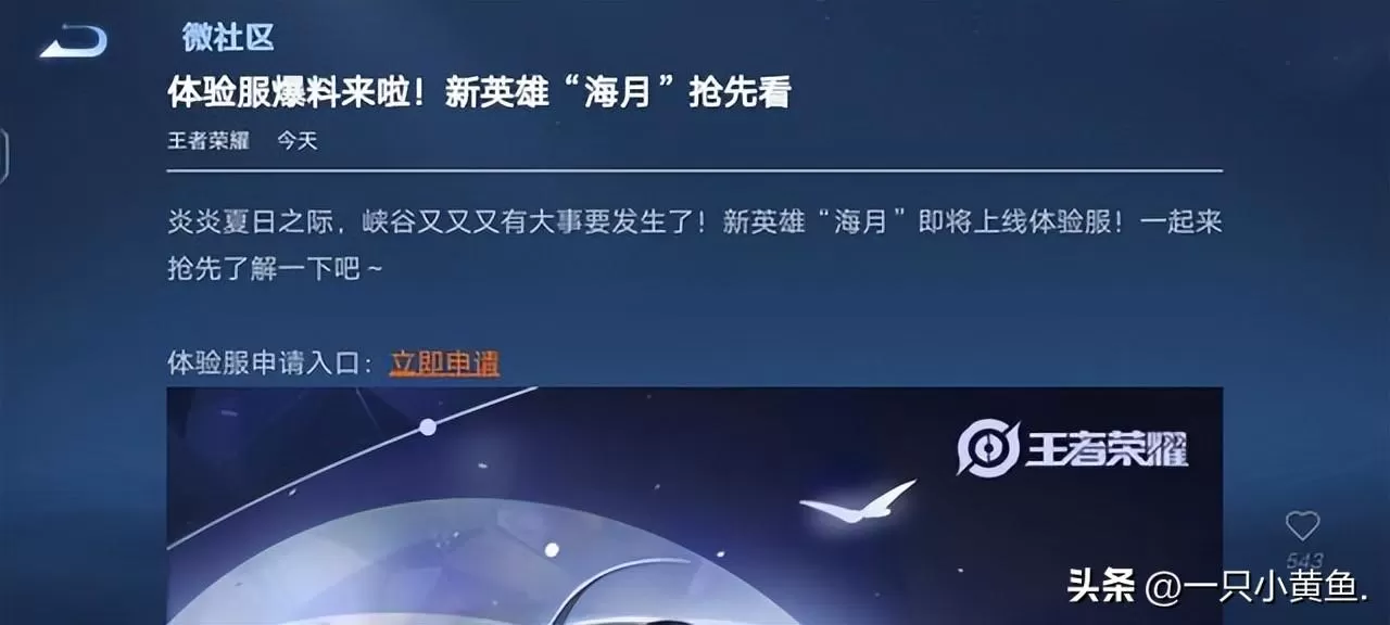 王者荣耀体验服体验专区申请,如何申请王者体验服?