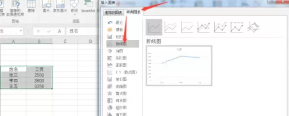 office2016怎么在Excel插入折线图-Office2016在Excel插入折线图的方法