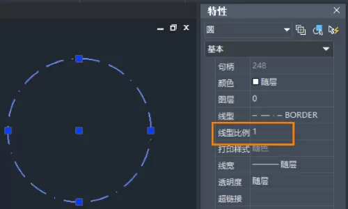 CAD线型管理中全局比例因子与当前对象缩放比例的区别是什么?