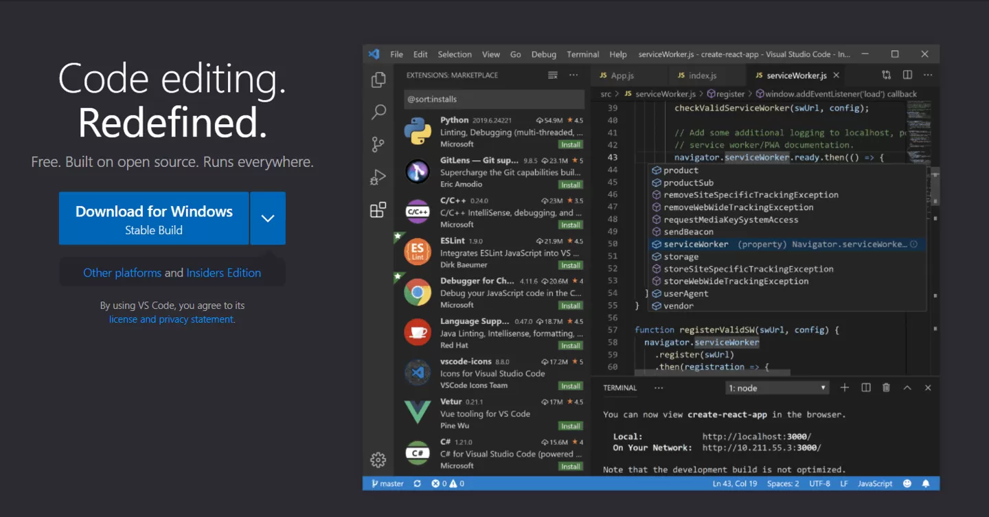 微软 Visual Studio Code 发布 1.56 版本更新