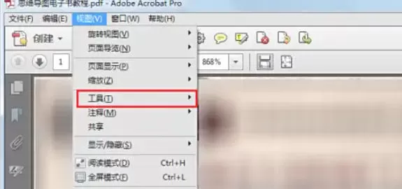 AdobeAcrobat怎么提取pdf电子书中内容_AdobeAcrobat提取pdf电子书中内容的方法