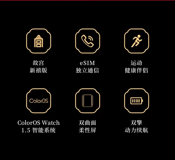 OPPO Watch 46mm 故宫新禧版开启:售价1999元