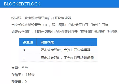 CAD双击图块为什么无法进入块编辑器