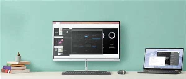 惠普最新显示器HP U27 4k将至:3面窄边框设计!