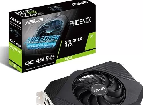 华硕全新ITX GTX1650降临:80mm单风扇