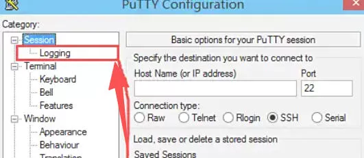 Putty怎么记录操作日记_Putty记录操作日记的方法