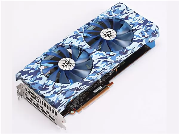 HIS发布迷彩色RX 5700 XT这么花花绿绿的显卡:这颜值也没谁了!