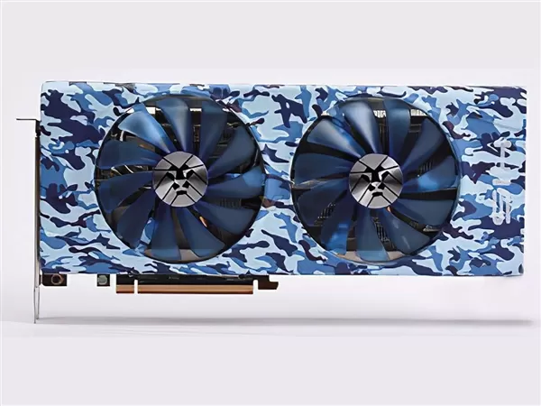HIS发布迷彩色RX 5700 XT这么花花绿绿的显卡:这颜值也没谁了!