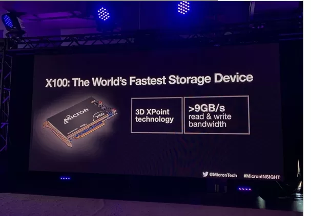 SSD X100世界最快:9GB/s读写速度、Intel傲腾劲敌