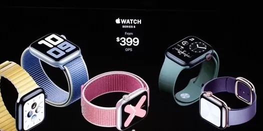 苹果旗下Apple Watch 5设备来了:内置指南针