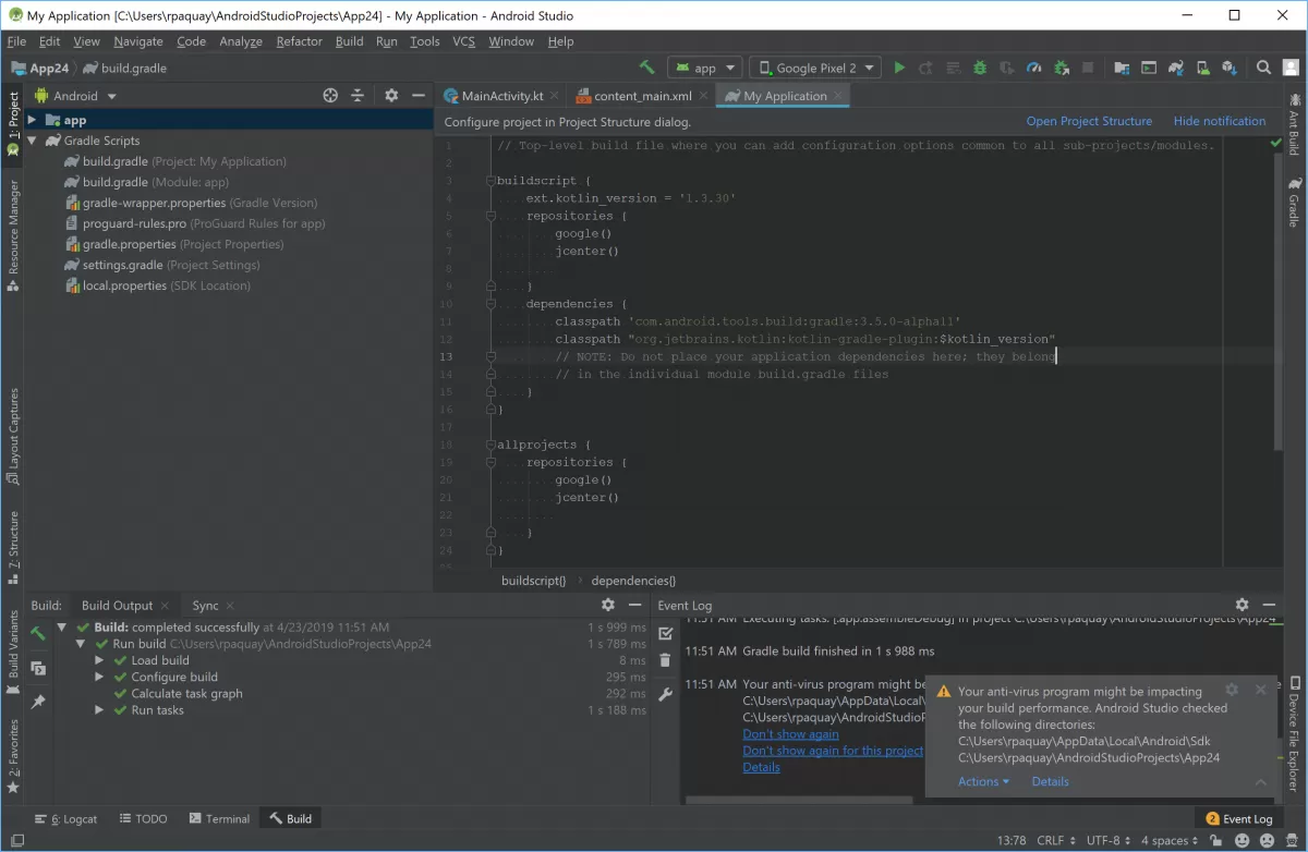 Android Studio 3.5迎来第一个 Beta 测试版