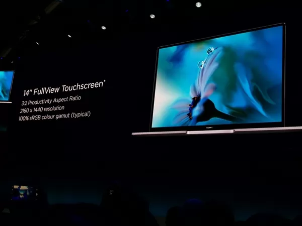 华为MateBook 14正式上线:内置57.4Wh电池