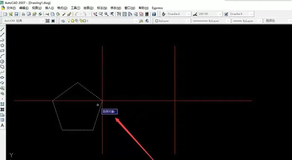 AutoCAD2007怎么拉伸图形_AutoCAD2007拉伸图形的方法