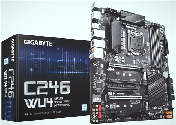 技嘉推C246-WU4主板:基于Intel C246芯片组