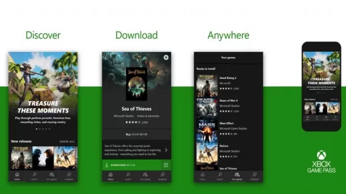 Xbox Game Pass服务订阅者专用手机APP发布