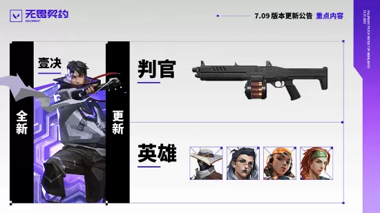 《无畏契约》新版本7.09正式更新,全新中国英雄“壹决”上线!