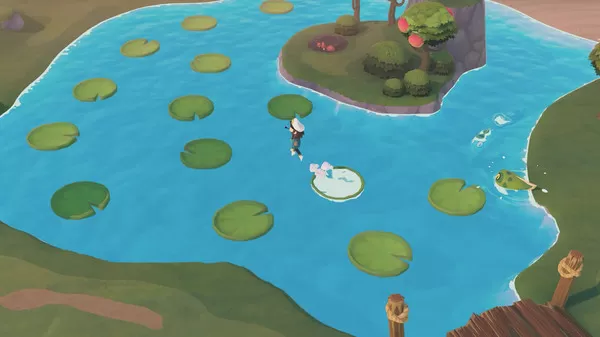 沙盒益智冒险游戏《蛙岛时光》现已在Steam发售