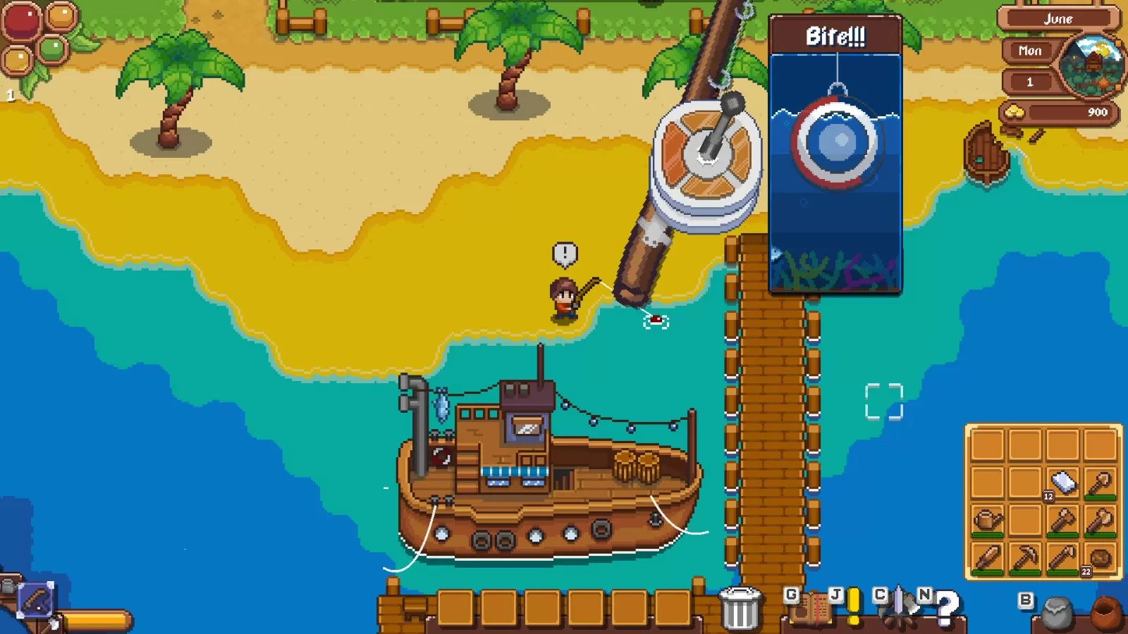 农业建造游戏《像素郡物语》现已上架Steam 预计明年发售